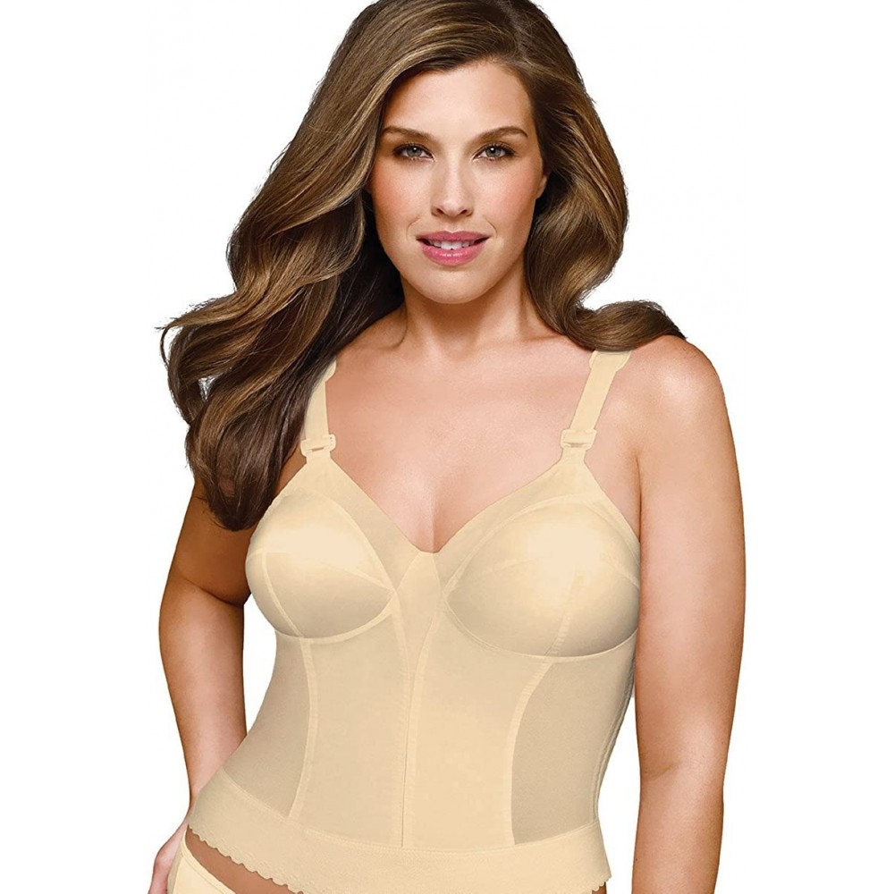 Bras Fully Women's Back Close Longline Bra 5107532 - Beige - CD182YZL4CU