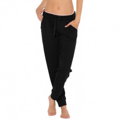 Bottoms Women's Banded Jogger Pant - Black Hue - CP18IRHNA4X