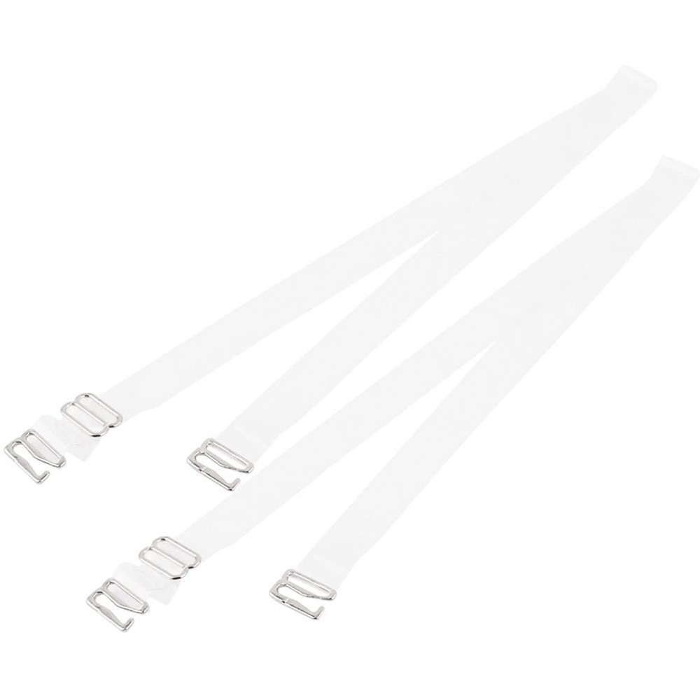 Accessories Transparent Bra Straps Replacement Invisible Bra Shoulder Straps Width 1 1 Pair Clear - C818T99NN8S